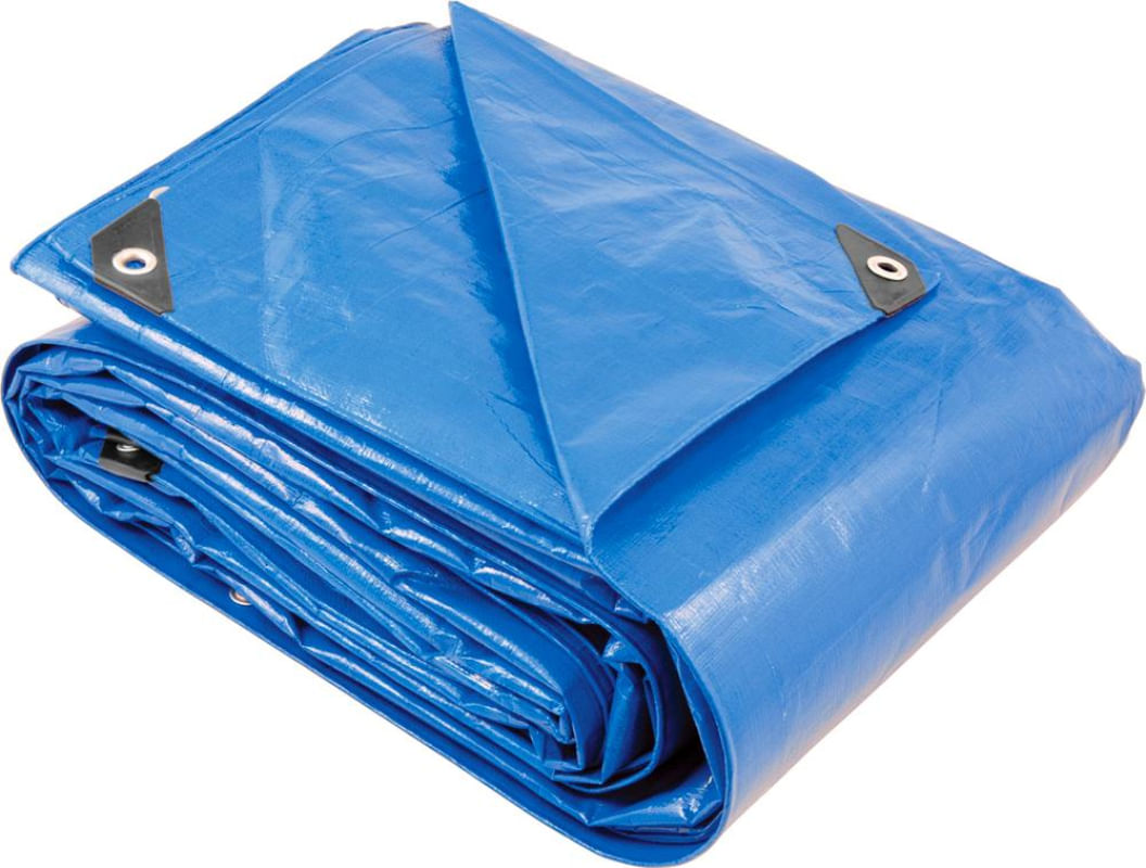 Encontraproduto.com.br - Lona Reforçada De Polietileno Vonder Azul 4X4 Vonder.