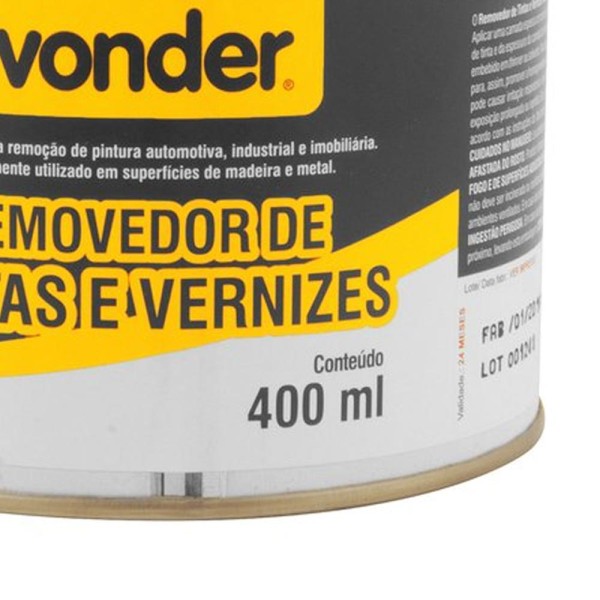 Encontraproduto.com.br - Removedeor de Tinta/Verniz 400ml Vonder
