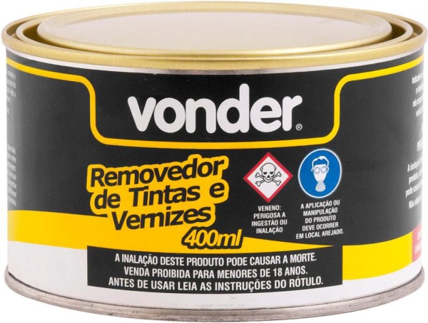 Encontraproduto.com.br - Removedeor de Tinta/Verniz 400ml Vonder