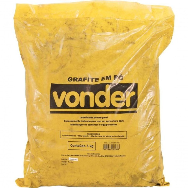 Grafite Em Pó 5kg Vonder