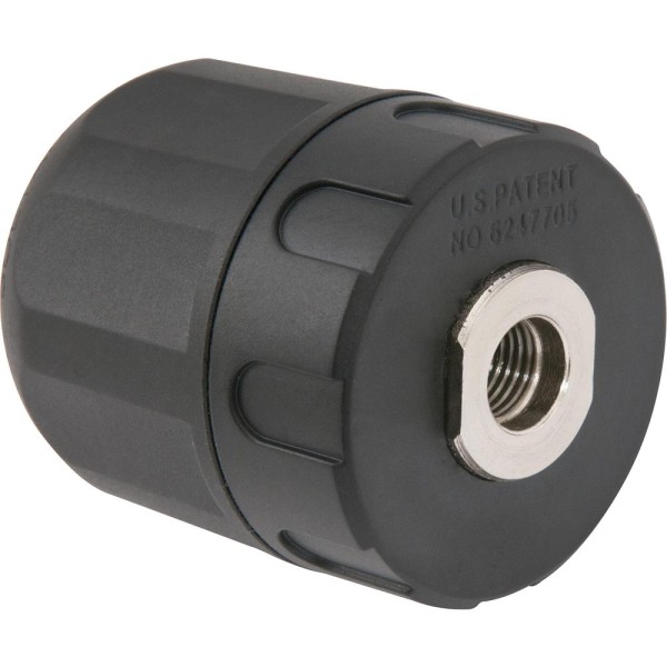 Encontraproduto.com.br - Mandril Manual De Aperto Rápido 10mm Rosca 3/8 Pol Vonder