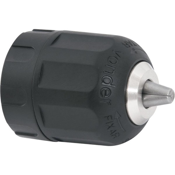 Encontraproduto.com.br - Mandril Manual De Aperto Rápido 10mm Rosca 3/8 Pol Vonder