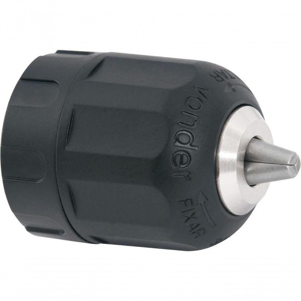 Encontraproduto.com.br - Mandril Manual De Aperto Rápido 10mm Rosca 3/8 Pol Vonder