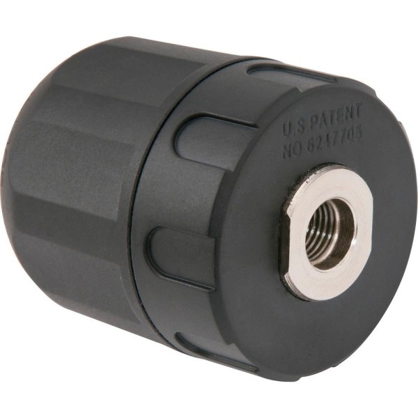 Encontraproduto.com.br - Mandril Manual De Aperto Rápido 10mm Rosca 3/8 Pol Vonder
