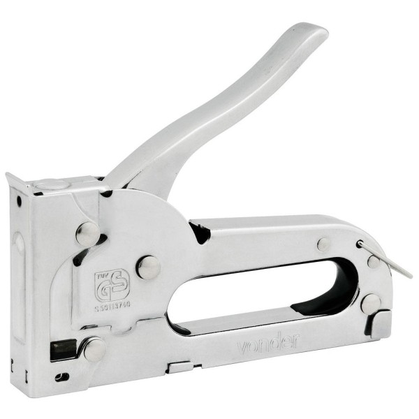 Encontraproduto.com.br - Grampeador Manual Metálico Vonder