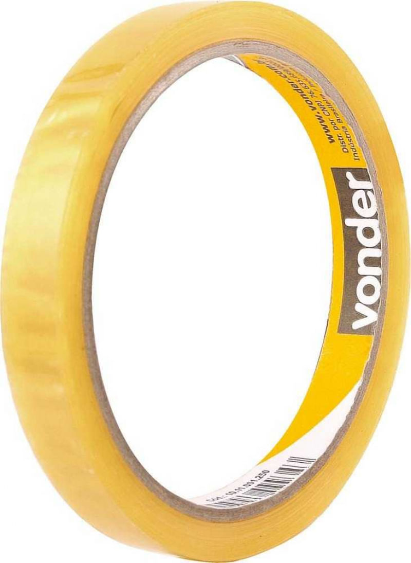 FITA ADESIVA TRANSPARENTE 12MMX50M VONDER