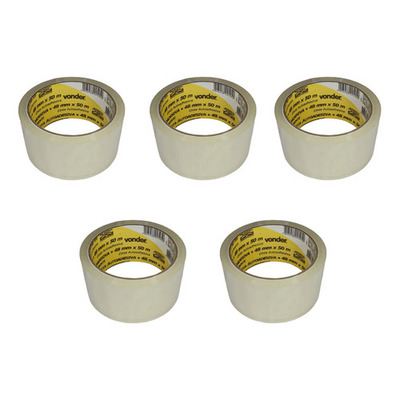 Encontraproduto.com.br - FITA ADESIVA TRANSPARENTE 12MMX50M VONDER