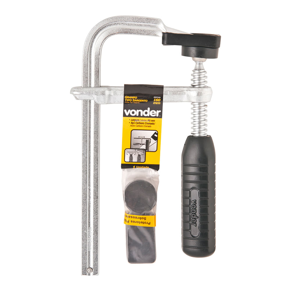 Grampo Tipo Sargento Vonder 160Mmx80Mm