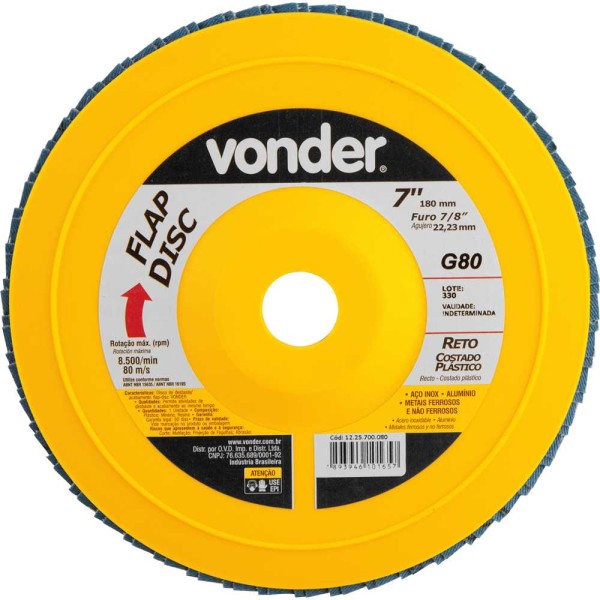 Encontraproduto.com.br - Disco flap reto 7