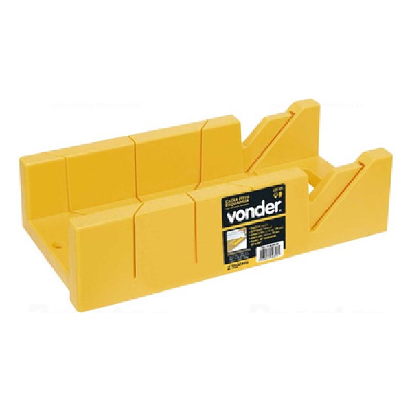 Encontraproduto.com.br - Caixa Meia Esquadria PVC Vonder Amarela