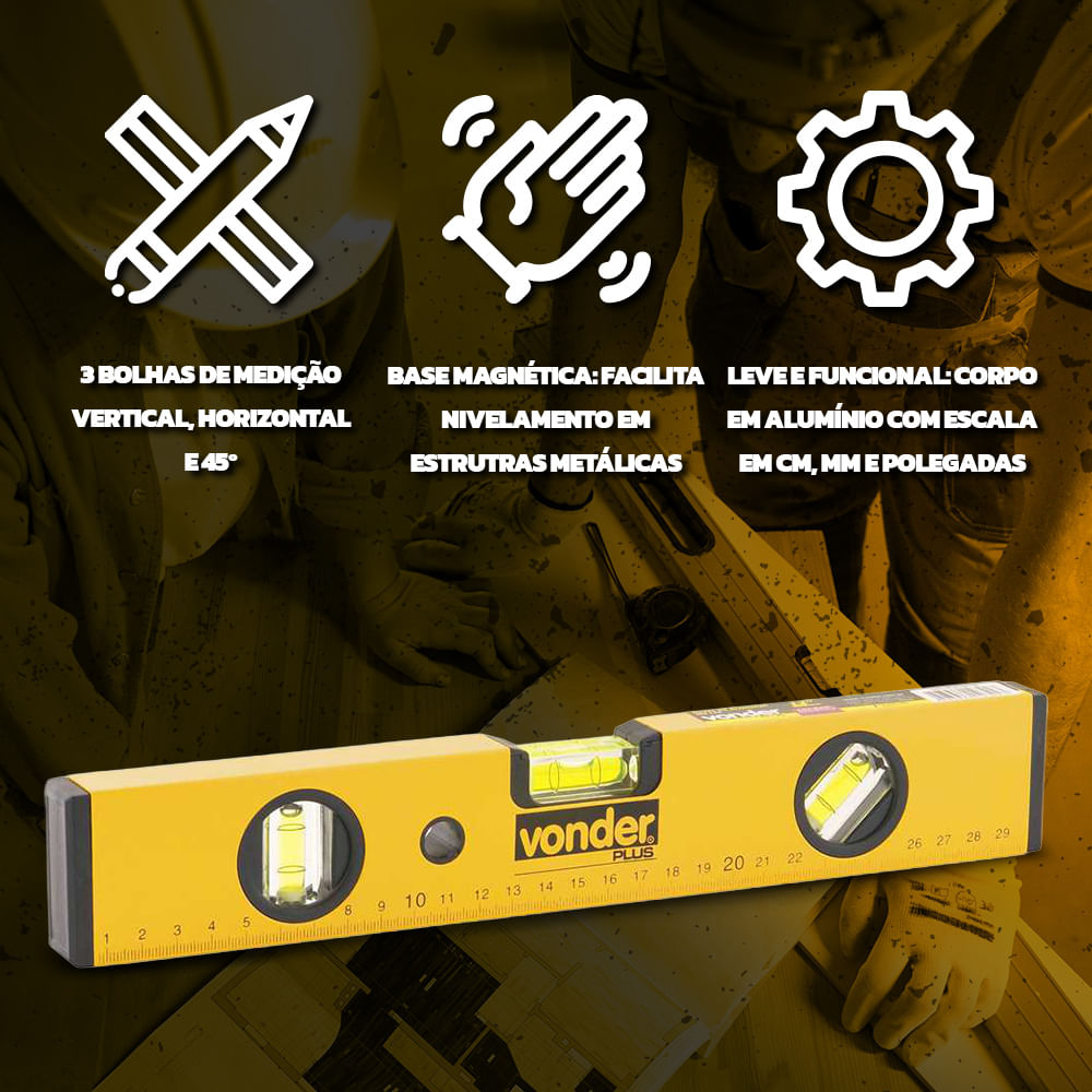 Encontraproduto.com.br - Nível De Alumínio 14