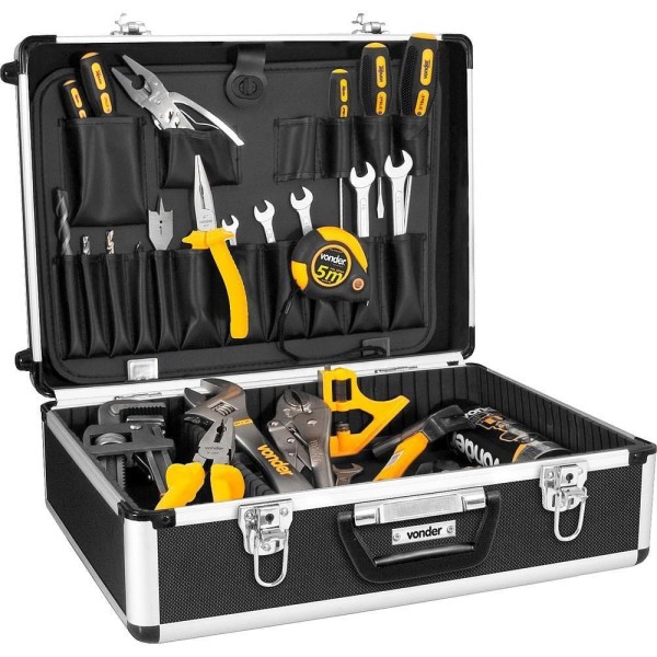 Encontraproduto.com.br - Maleta Vonder p/Ferramentas  Mfv 931 Preta 3599931000