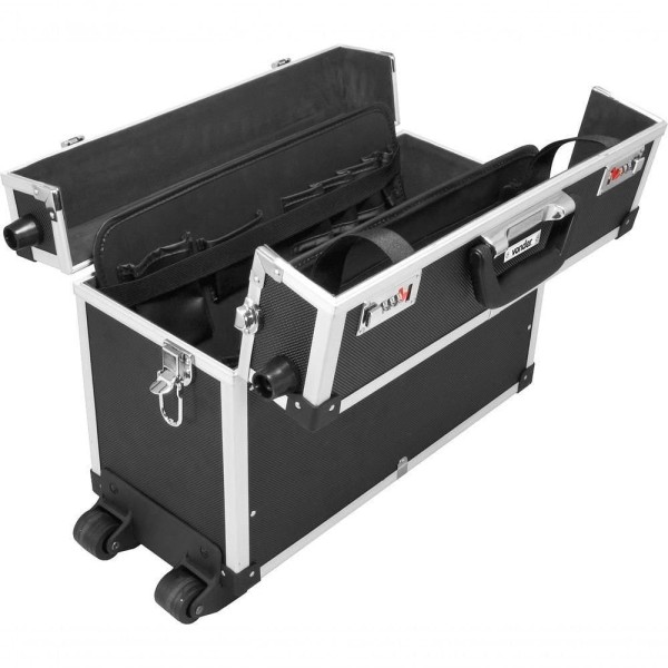 Encontraproduto.com.br - Maleta para Ferramentas Profissional MFV961 com Puxador/Rodas - VONDER