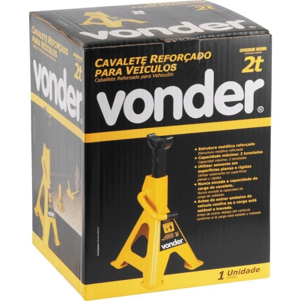 Encontraproduto.com.br - Cavalete Reforcado 2t - Vonder Sem Variação único