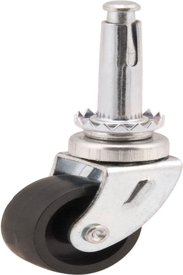 Rodizio Giratório Simples 30mm 15kg Nylon Pino Cone 8x38mm R