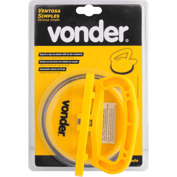 Encontraproduto.com.br - Ventosa Vonder Simples 118mm