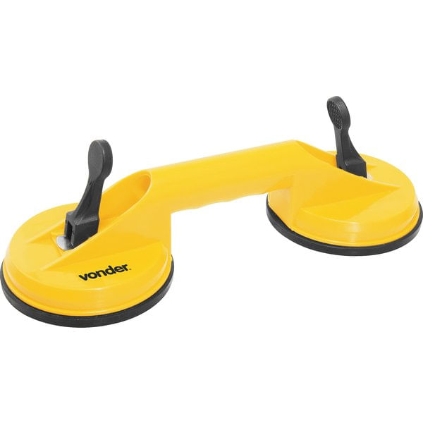 Encontraproduto.com.br - Ventosa dupla plástica capacidade 50kg - Vonder