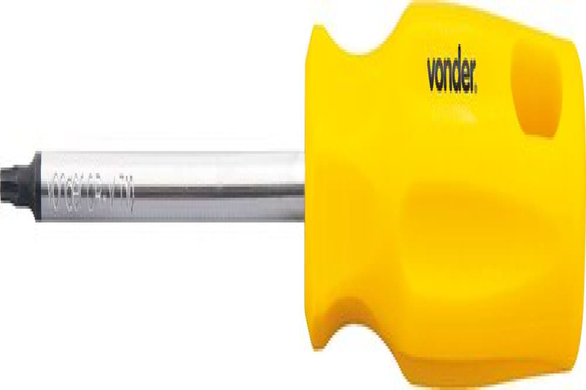 Encontraproduto.com.br - Chave torx t-10 com cabo reto cromo vanádio - Vonder