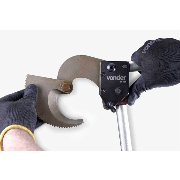 Encontraproduto.com.br - Cortador Para Cabo De Aço Guilhotina Com Catraca Capacidade