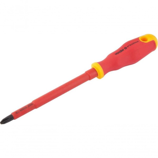 Encontraproduto.com.br - CHAVE PHILLIPS 1-3/1X80MM VDE VONDER