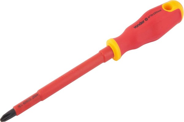 Encontraproduto.com.br - CHAVE PHILLIPS 1-3/1X80MM VDE VONDER