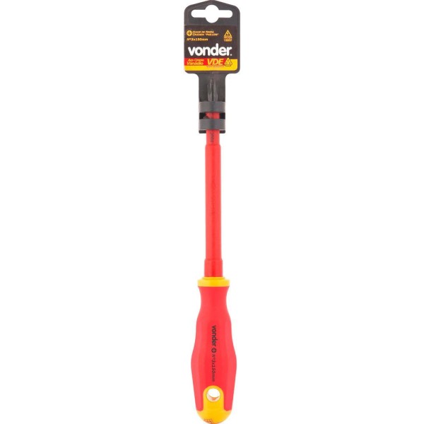 Encontraproduto.com.br - CHAVE PHILLIPS 1-3/1X80MM VDE VONDER