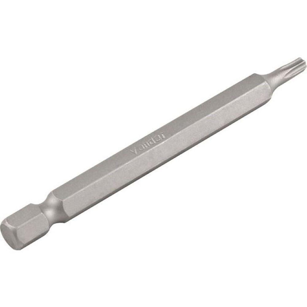 Jogo Bits Ponteiras Encaixe 1/4 T6 x 75mm 5 peças Vonder