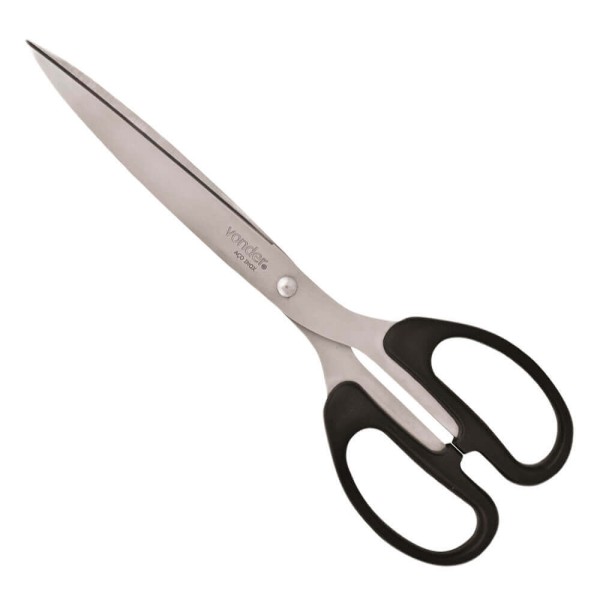 Encontraproduto.com.br - Tesoura alfaiate 23cm aço inox cabo plástico ta023 Vonder