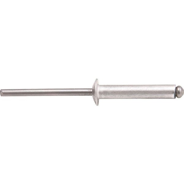 Rebite Repuxo De Alumínio 4,8x25,0mm Mandril Aço Com 1000 Pe
