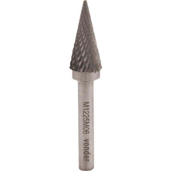 Encontraproduto.com.br - Lima rotativa vídea cônica 10x20mm haste 6mm lm010 - Vonder