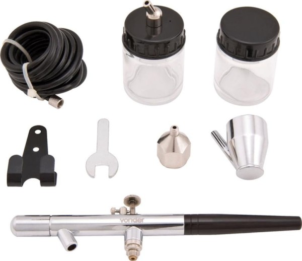 Encontraproduto.com.br - AEROGRAFO C/ACESSORIOS AJ008 VONDER