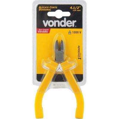 Encontraproduto.com.br - Alicate Corte Diagonal Vdc 4.1/2 Vonder