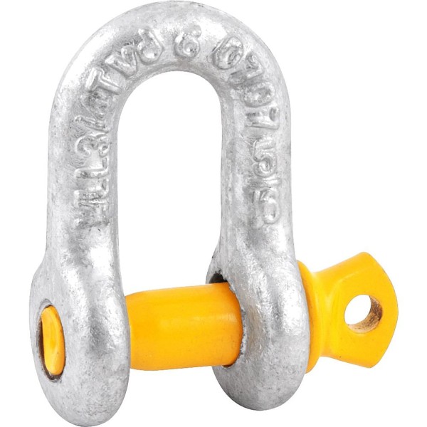 Encontraproduto.com.br - Manilha Reta Para Cabo de Aço 5/16