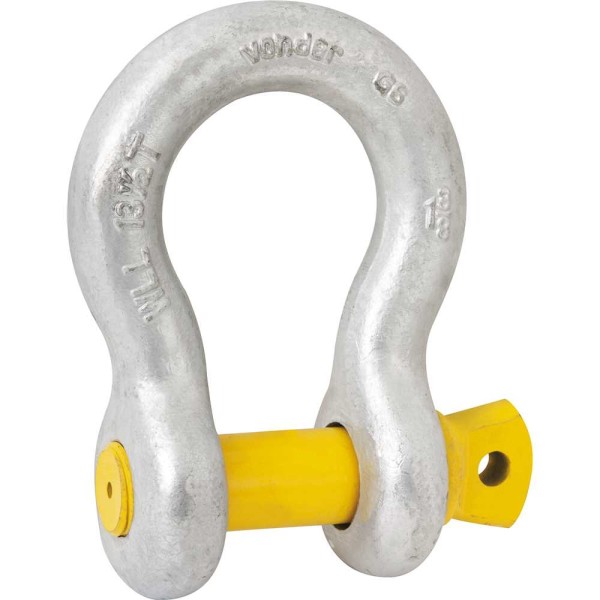 Encontraproduto.com.br - Manilha p/ cabo de aço 5/8