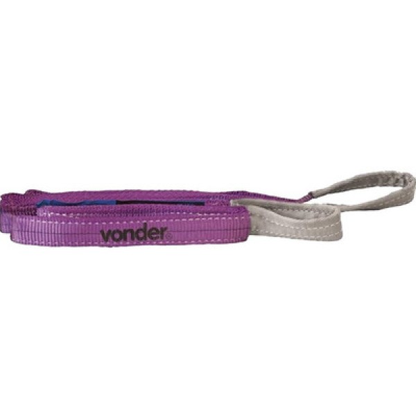 Encontraproduto.com.br - Cinta Plana Para Elevação Cargas 3m 1 Ton. Violeta Vonder