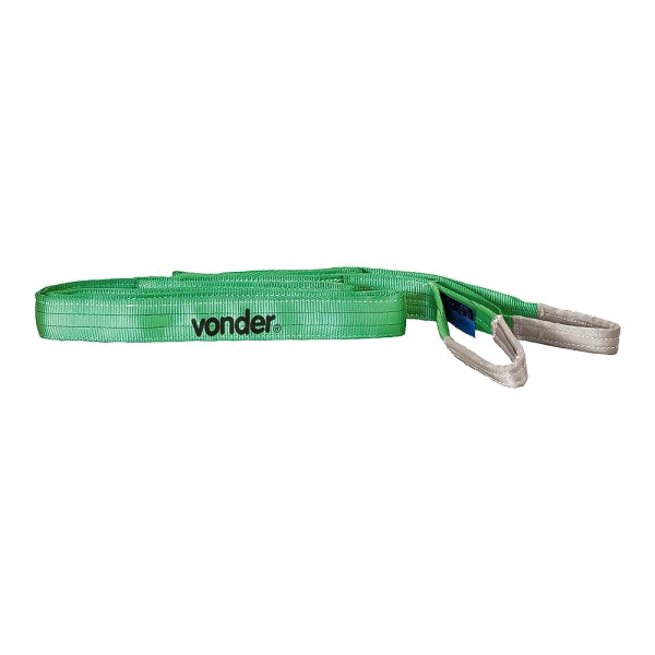 Encontraproduto.com.br - Cinta de Elevação de Carga com Camada Dupla 60mmx2m até 2T Verde