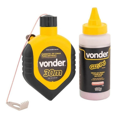 Linha Vonder c/Giz Vermelha p/Drywall 3313030091