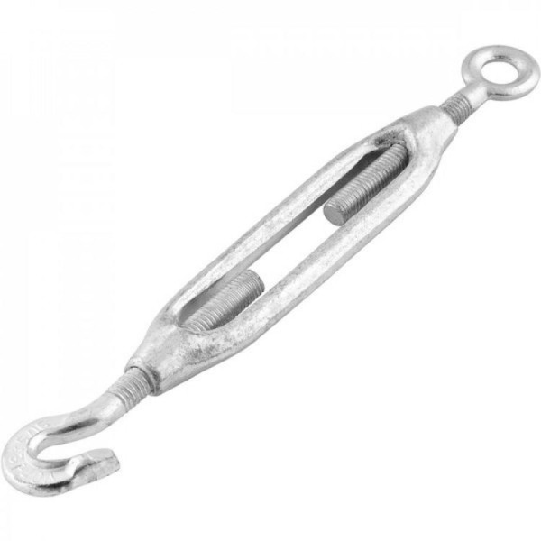 Encontraproduto.com.br - Esticador Para Cabo De Aço 3/8 Gancho X Olhal Leve Galvaniz