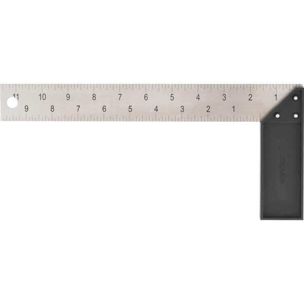 Encontraproduto.com.br - Esquadro Cabo Plástico 10 Vonder