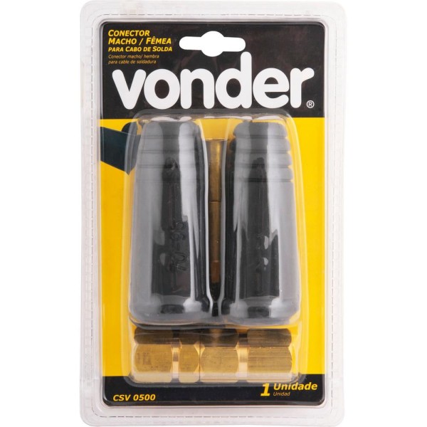 Encontraproduto.com.br - Conector Rapido Macho/femea P/cabos 35 A 70 Mm2