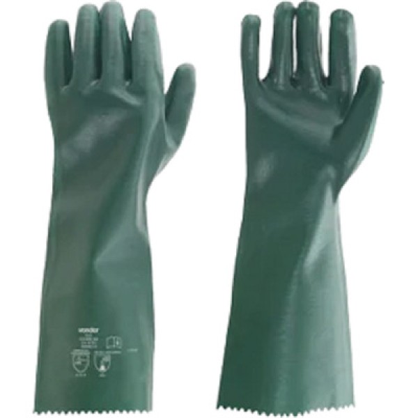 Encontraproduto.com.br - Luva Pvc Lisa com Forro Verde 45Cm - 7099006000 - Vonder