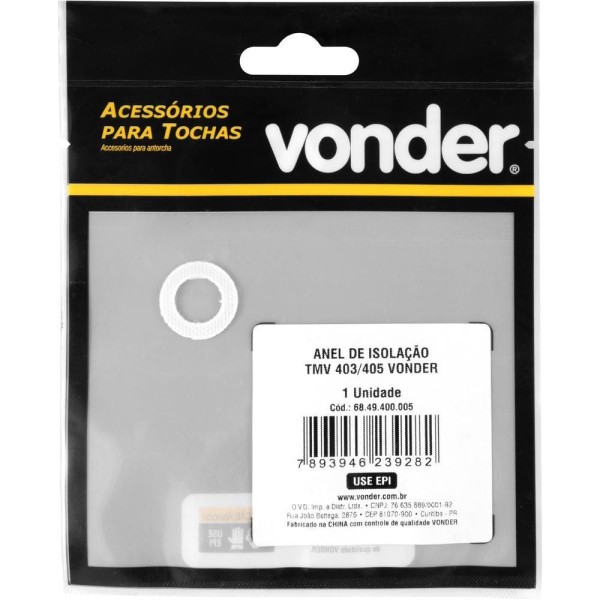 Encontraproduto.com.br - Anel de Isolação para Tocha Mig Tmv 403 e Tmv 405 Vonder
