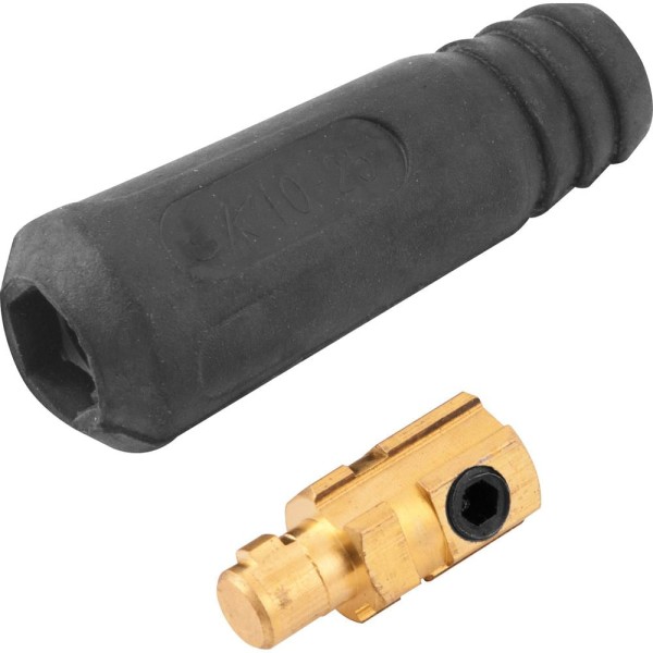 Encontraproduto.com.br - Conector Rápido Macho 9 mm para Cabo de Solda Vonder