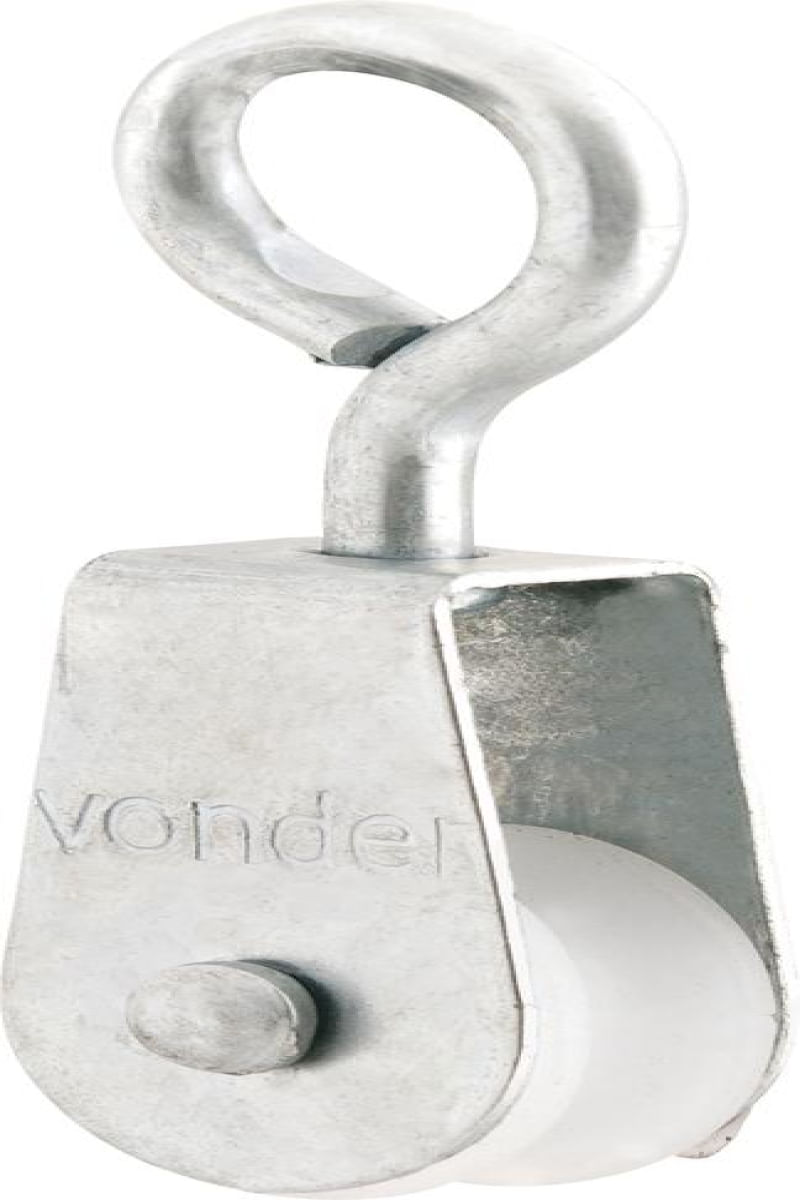 Roldana plástica 2cm com olhal 10kg - Vonder