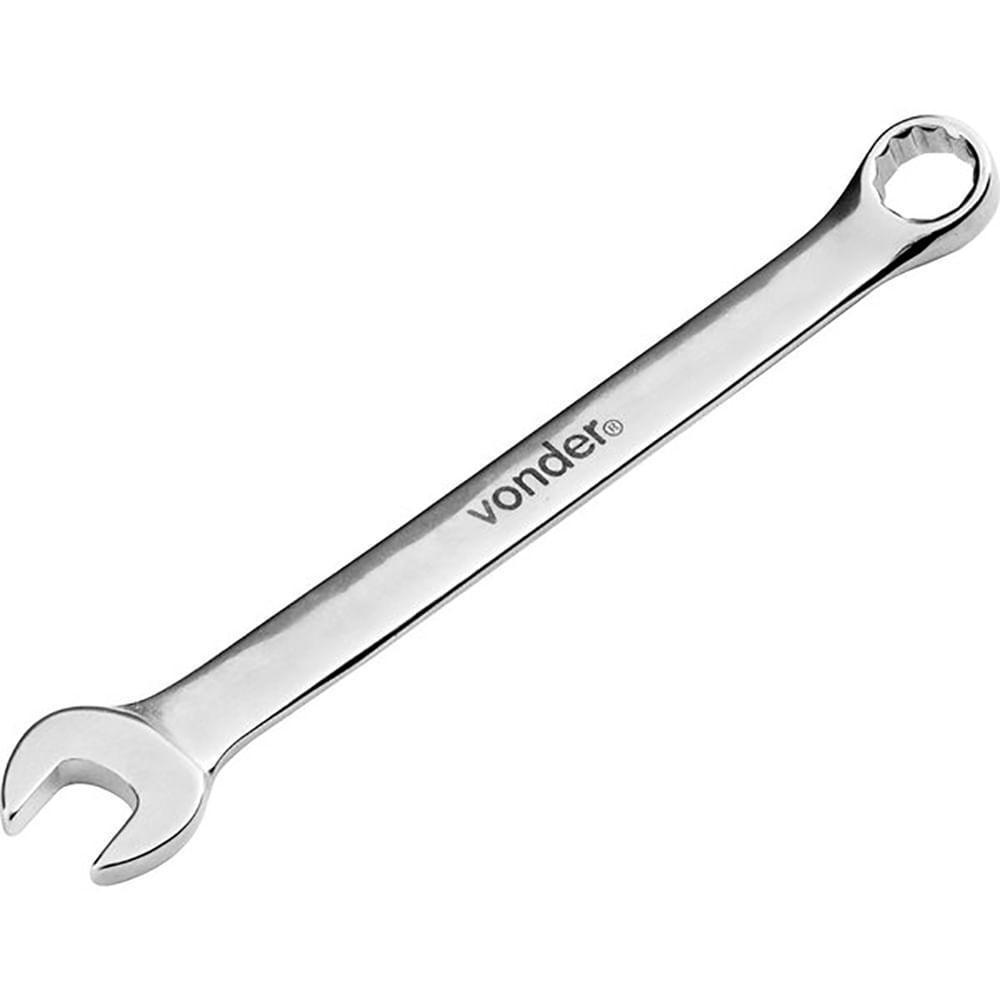 Encontraproduto.com.br - Chave Combinada 18MM Em Aço Cromo Vanádio Cromada Encarelada Vonder