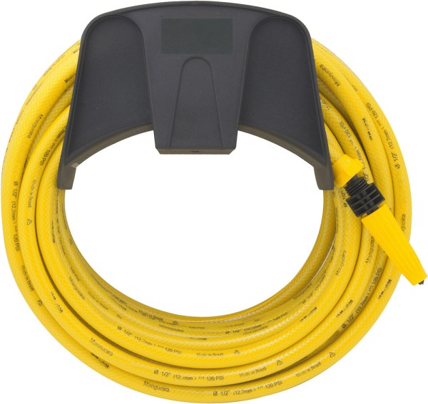 Encontraproduto.com.br - Mangueira Para Jardim 1/2  Amarela Super Flexível Suporte Co