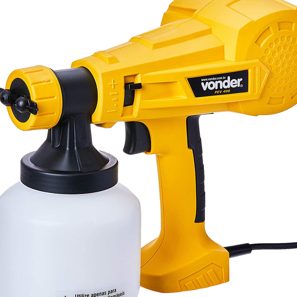Encontraproduto.com.br - PISTOLA P/PINTURA ELET PEV 400 VONDER