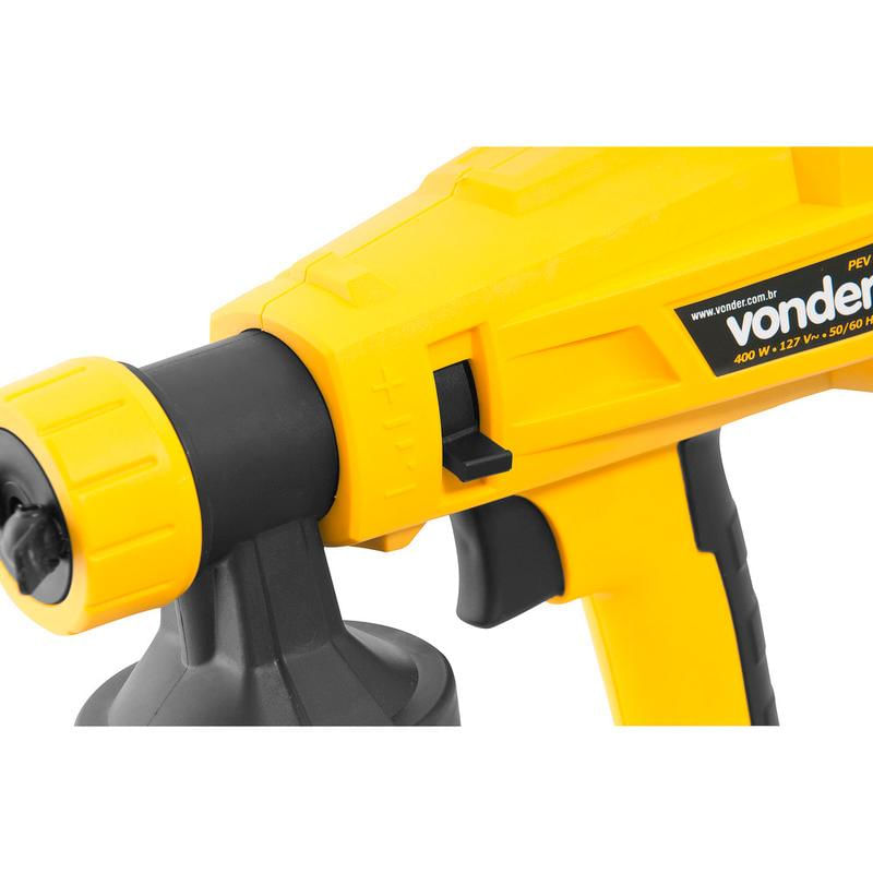 Encontraproduto.com.br - PISTOLA P/PINTURA ELET PEV 400 VONDER