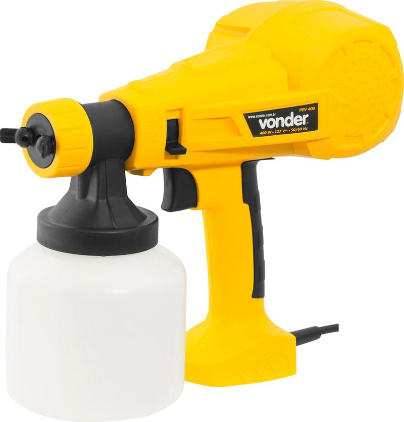 Encontraproduto.com.br - PISTOLA P/PINTURA ELET PEV 400 VONDER