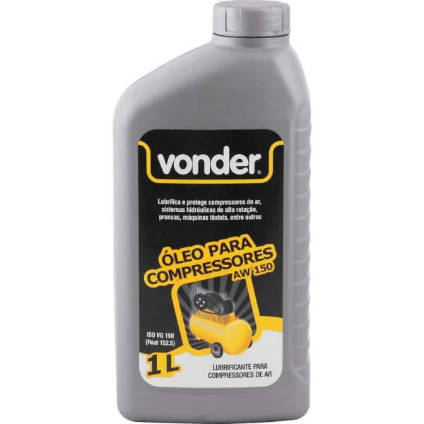 Óleo Vonder p/ Compressores Aw 150  1L -  5129150000